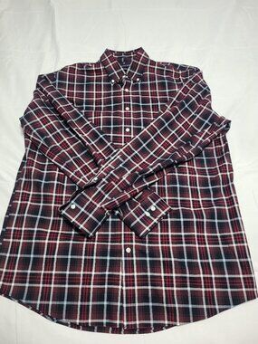 Lands’ End No Iron Twill Long Sleeve Shirt – Size Large Tall (LT)